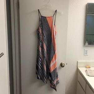 Rare Free People Peach Asymmetrical Dress